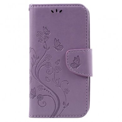 Samsung S8 violetinis Tracy K.FLEXI dėklas Butterfly