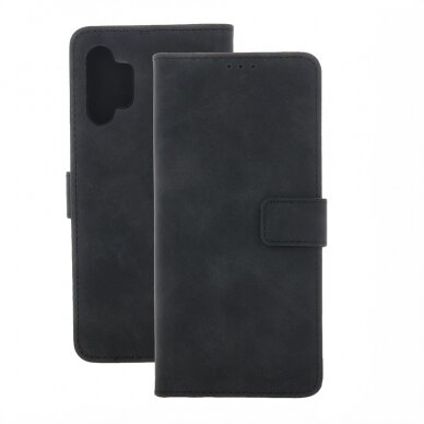 Samsung S9 PLUS black VELVET dėklas