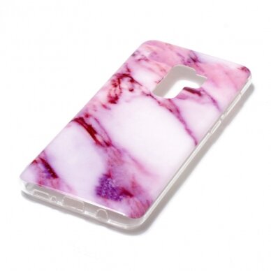 Samsung S9 PLUS Tracy nugarėlė Purple Marble 1