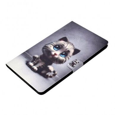 Samsung Tab A 10.1 2016 fashion dėklas Cat with blue eyes 9