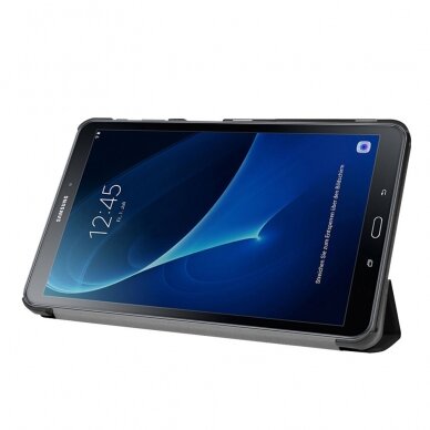 Samsung Tab A 10.1 2016 juodas TRIFOLD dėklas 3