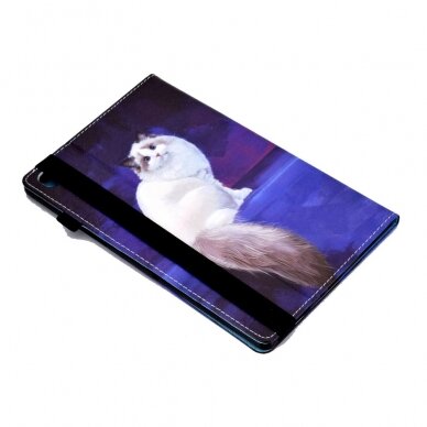 Samsung Tab A 10.1 2019 fashion dėklas Fluffy Cat 2