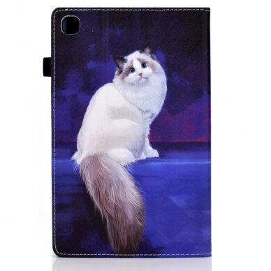 Samsung Tab A 10.1 2019 fashion dėklas Fluffy Cat 5