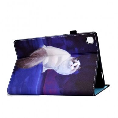 Samsung Tab A 10.1 2019 fashion dėklas Fluffy Cat 8