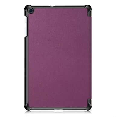 Samsung Tab A 10.1 2019 violetinis TRIFOLD dėklas 2