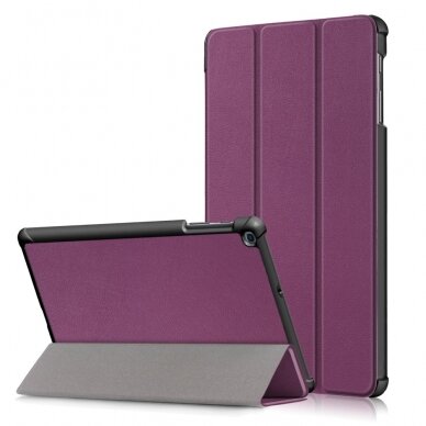 Samsung Tab A 10.1 2019 violetinis TRIFOLD dėklas