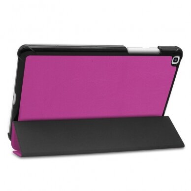 Samsung Tab A 8" violetinis TRIFOLD dėklas 5