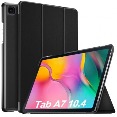 Samsung Tab A7 10.4" juodas TRIFOLD dėklas