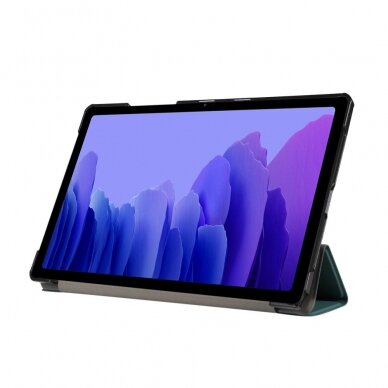 Samsung Tab A7 10.4" dark green TRIFOLD dėklas 4