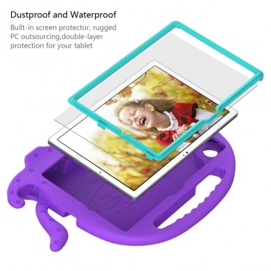 Samsung Tab A8 10.5" ARMOR OCTOPUS violetinė nugarėlė 6