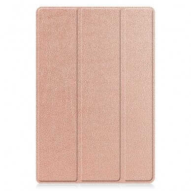 Samsung Tab A8 10.5" rose gold TRIFOLD dėklas 2