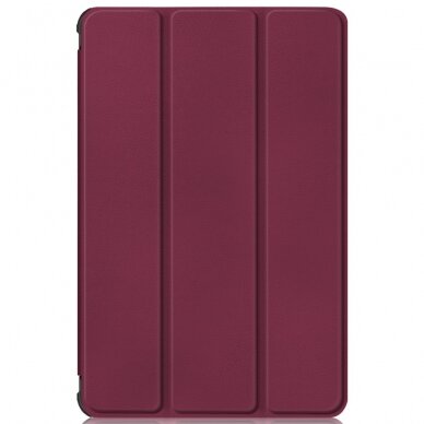 Samsung Tab A8 10.5" wine TRIFOLD dėklas 1