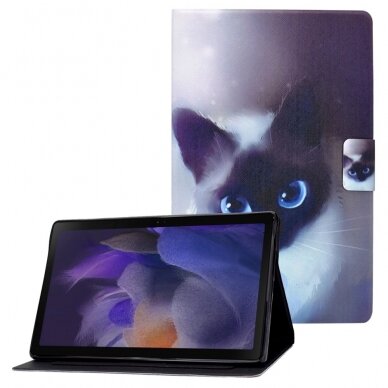 Samsung Tab A8 10.5" fashion dėklas Cute Cat