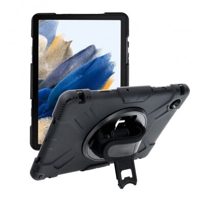 Samsung Tab A8 10.5" ROTARY 360 black nugarėlė 2