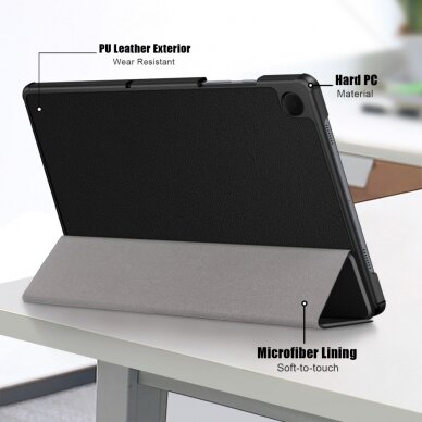 Samsung Tab A9+ 11" black TRIFOLD dėklas 6