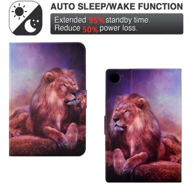 Samsung Tab A9+ 11" tracy fashion dėklas Big Lion 4