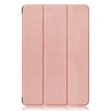 Samsung Tab A9+ 11" rose gold TRIFOLD dėklas 9