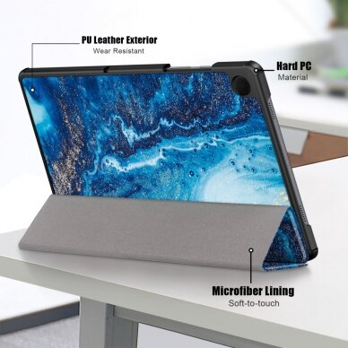 Samsung Tab A9+ 11" Trifold dėklas Sea wave 6