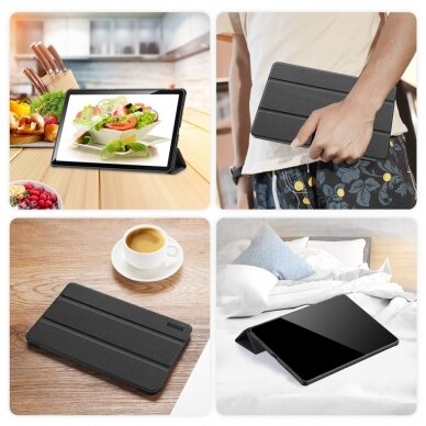 Samsung Tab A9 8.7" black DUX DUCIS domo TRIFOLD dėklas 6