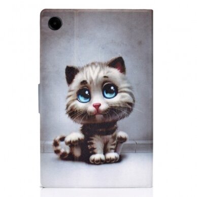 Samsung Tab A9 8.7" fashion dėklas Cat with blue eyes 8