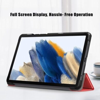 Samsung Tab A9 8.7" red TRIFOLD dėklas 3