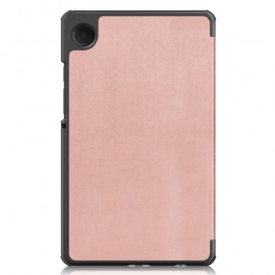 Samsung Tab A9 8.7" rose gold TRIFOLD dėklas 8