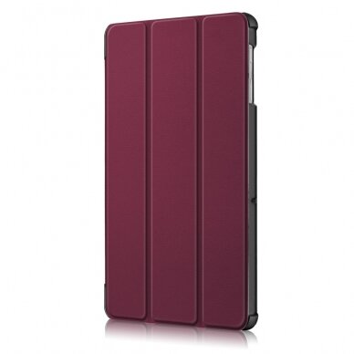 Samsung Tab S5e 10.5 bordo TRIFOLD dėklas 3