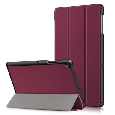 Samsung Tab S5e 10.5 bordo TRIFOLD dėklas