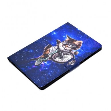 Samsung Tab S6 10.5 fashion dėklas Cycling Cat 4