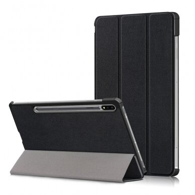 Samsung Tab S7/S8 11" black TRIFOLD dėklas