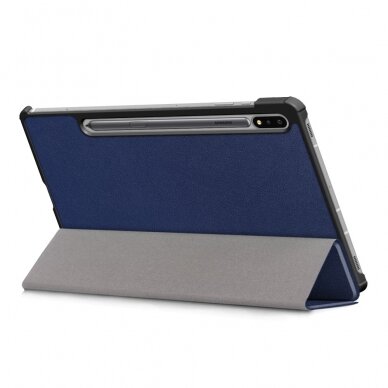 Samsung Tab S7/S8 11" blue TRIFOLD dėklas 1