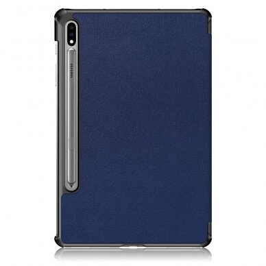 Samsung Tab S7/S8 11" blue TRIFOLD dėklas 3