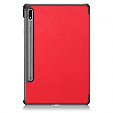 Samsung Tab S7/S8 11" red TRIFOLD dėklas 3