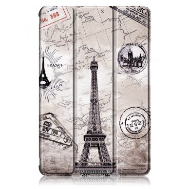 Samsung Tab S7/S8 11" TRIFOLD dėklas Paris 2