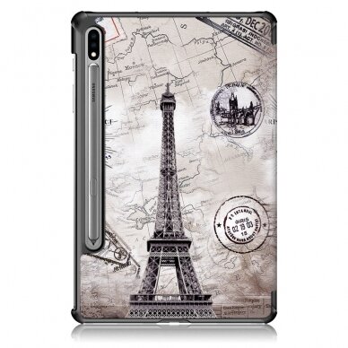 Samsung Tab S7/S8 11" TRIFOLD dėklas Paris 3