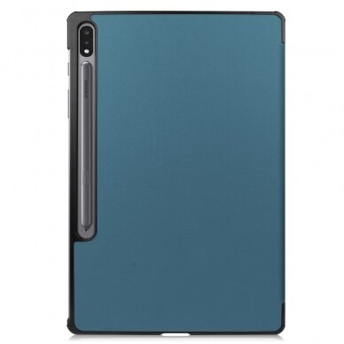 Samsung TAB S7 FE/ S7+/ S8+ 12,4" dark green TRIFOLD dėklas 7