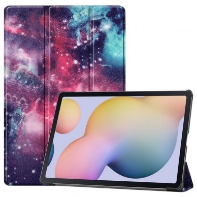 Samsung TAB S7 FE/ S7+/ S8+ 12,4" TRIFOLD dėklas GALAXY