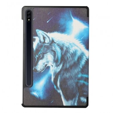 Samsung TAB S7 FE/ S7+/ S8+ 12,4" TRIFOLD dėklas Wolf 8