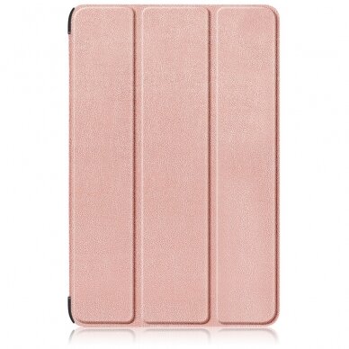 Samsung TAB S9/S9 FE 11" rose gold TRIFOLD dėklas 1