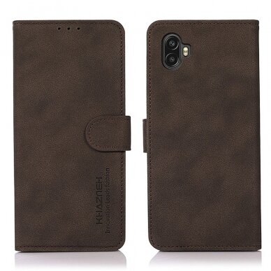 Samsung Xcover 6 PRO brown KHAZNEH dėklas