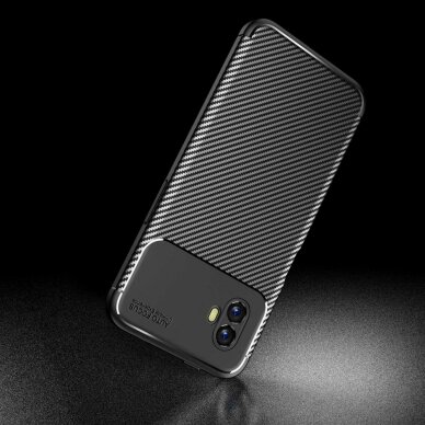 Samsung Xcover 6 PRO black Carbon Fiber nugarėlė 7