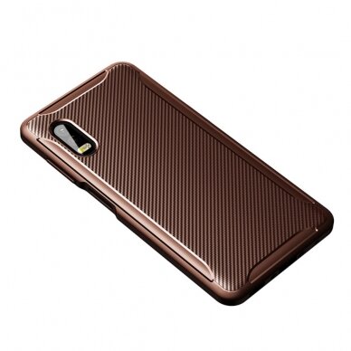 Samsung Xcover PRO ruda Tracy LYGCARBON nugarėlė