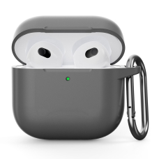 Silikoninis dėklas Airpods 4 grey