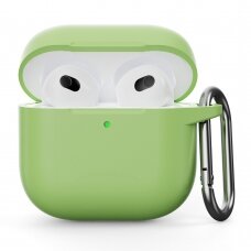 Silikoninis dėklas Airpods 4 matcha green