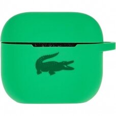 Silikoninis LACOSTE LCA3SN žalias AirPods 3 dėklas