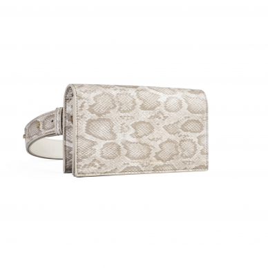 Signature Belt Bag Pearl Python iDeal Of Sweden