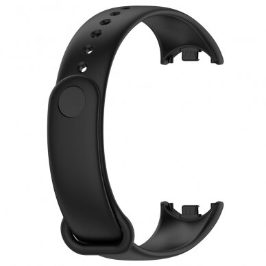 Silikoninė apyrankė Xiaomi Mi Band 9 / Smart Band 8 black 2