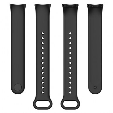 Silikoninė apyrankė Xiaomi Mi Band 9 / Smart Band 8 black 3