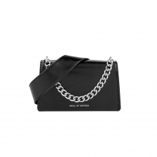 Small Lia Baguette iDeal Of Sweden Bag Glossy Black Silver