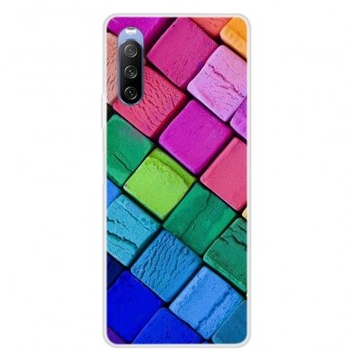 Sony Xperia 10 III Tracy nugarėlė Colorful Block